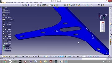AUTOMOTIVE DESIGN -  unparametric model to parametric model using part design workbench
