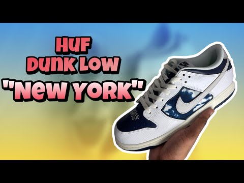 Huff x Nike Dunk Low “New York” | Sneaker Review / Cutting the Side Panels on The Sneaker