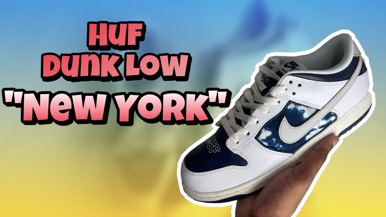 半額品半額品Huf X Nike SB Dunk Low OG QS New York” スニーカー