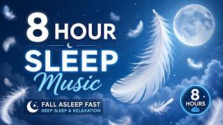 Sleep in Minutes with Floating Feathers | Calming anxiety 8 Hour Sleep Music screenshot 3