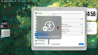 Mac OS accessibility text-to-speech tools