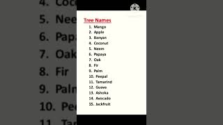 Tree Names