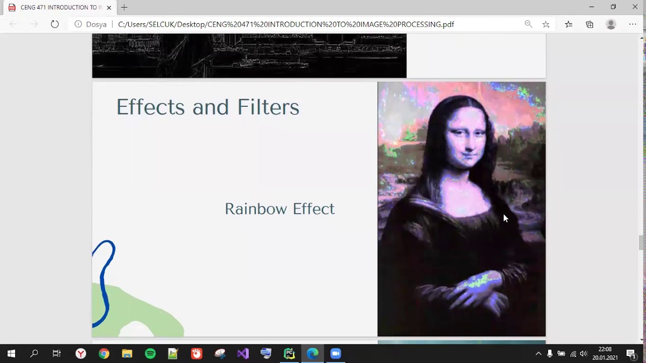 Introduction to Image Processing Course Final Project - YouTube