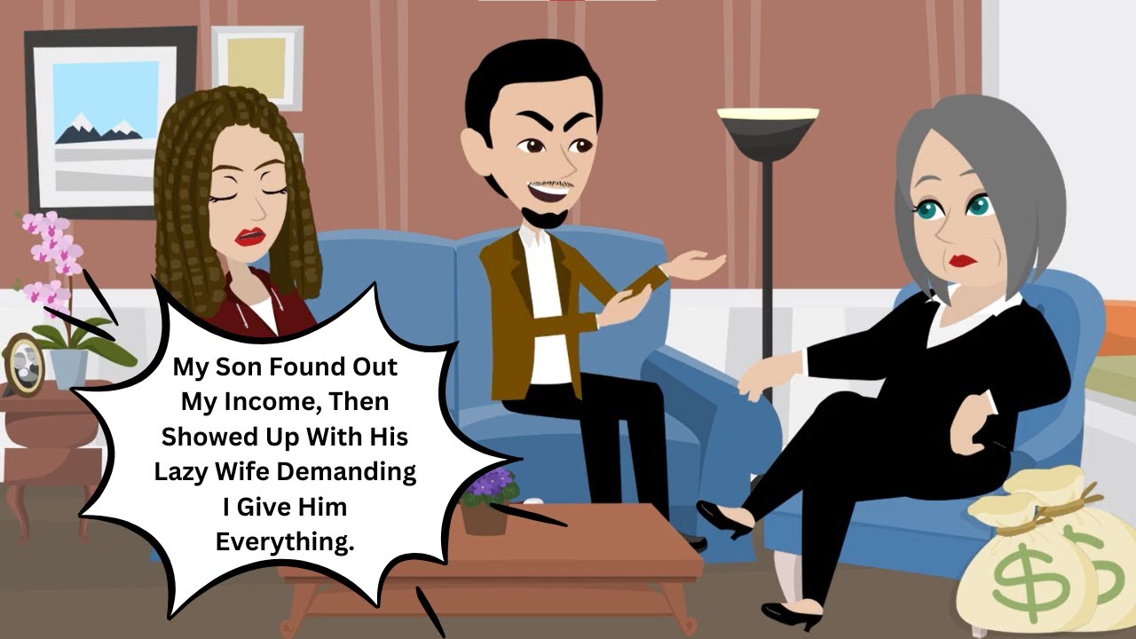 Мой сын узнал о моих доходах, а затем появился со своей ленивой женой и потребовал, чтобы я отдал...