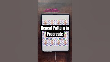 Repeat Pattern in Procreate! #procreatetutorials #digitalart #3dart