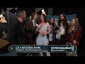 WET LEG Checks In At The CNB "First Look" Cam At The 2024 GRAMMYs Premiere Ceremony