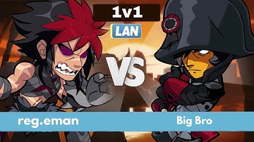 My Older Brother Challenged Me To A 1v1 In Brawlhalla