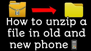 Howto unzip zip file old and new phone screenshot 5