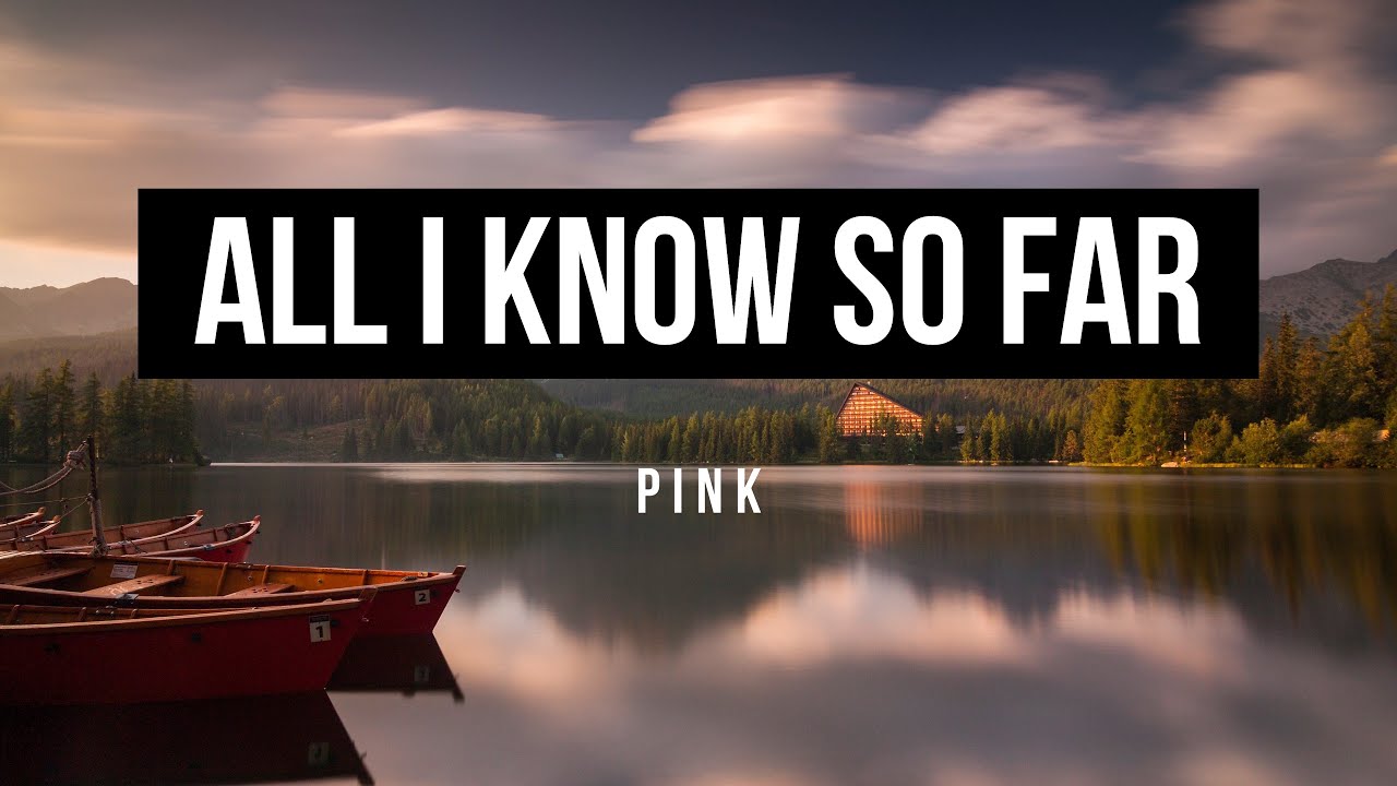 Pink - All I Know So Far - (Liam Pfeifer Remix)