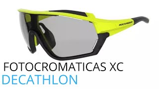 Las gafas de ciclismo fotocromáticas de Decathlon por men