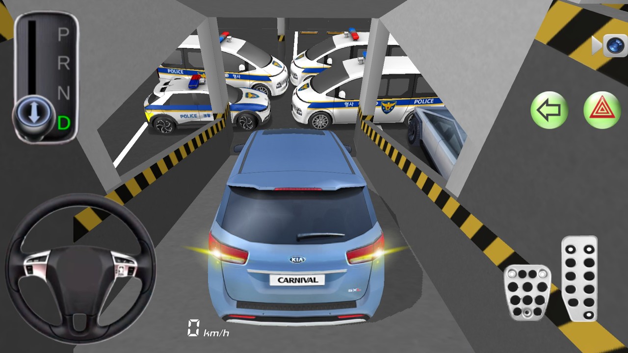 New KIA Carnival Vs Police Car Extreme Parking Garage Challenge | 3D Driving Class 2026