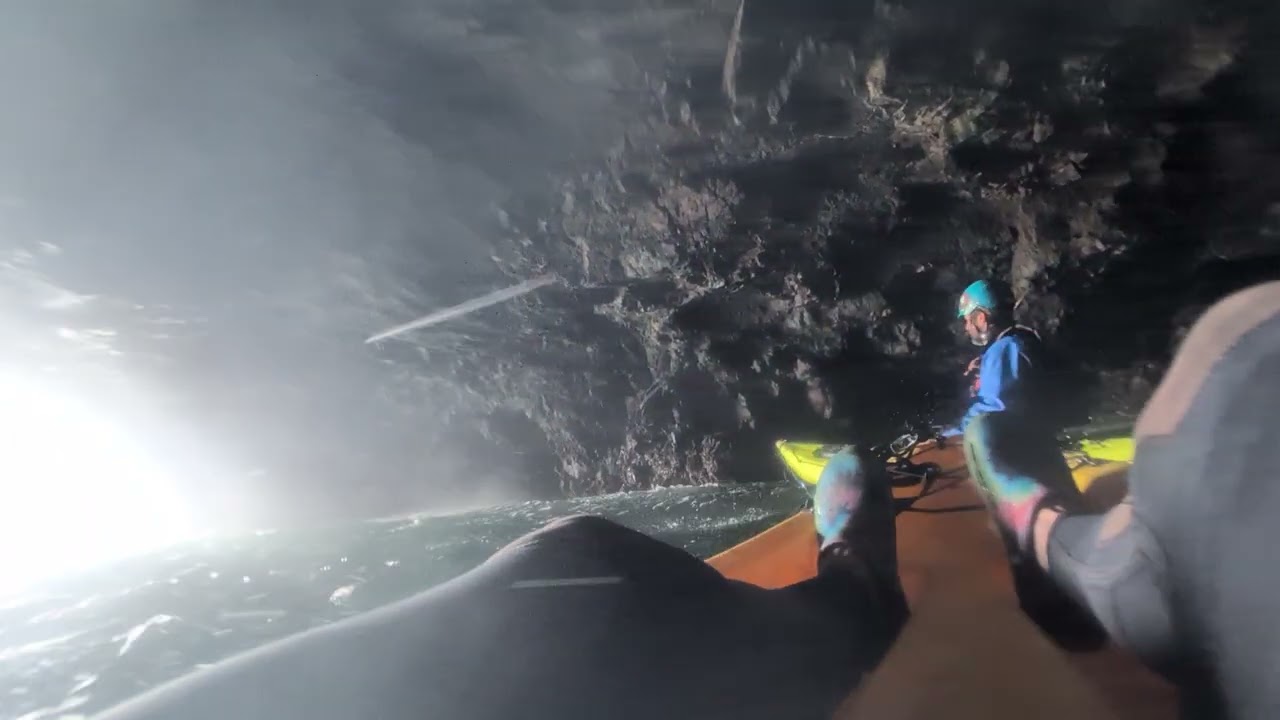 Channel Islands sea cave kayaking 11/2/24