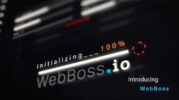 WebBoss in 90 seconds