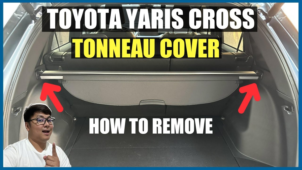 HOW TO REMOVE TONNEAU COVER OF TOYOTA YARIS CROSS - YouTube