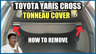 HOW TO REMOVE TONNEAU COVER OF TOYOTA YARIS CROSS