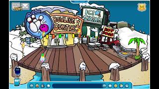 Antique Penguin - Winter Luau Party