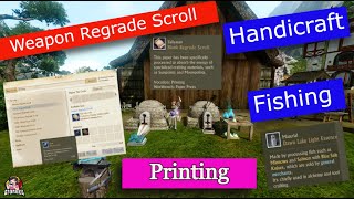 ArcheAge Classic. HANDICRAFT / PRINTING / REGRADE SCROLL/ EASY WAY TO DO IT. 2025  #freegame