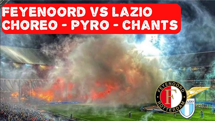 INCREDIBLE ATMOSPHERE BY FEYENOORD FANS | Feyenoord vs Lazio 1-0 | 3-11-2022