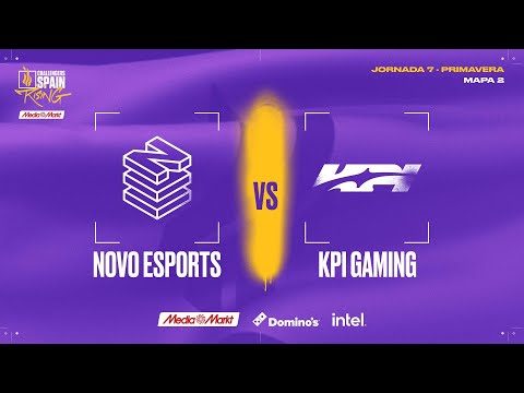 NOVO ESPORTS VS KPI GAMING - MAPA 2 - JORNADA 7 - CHALLENGERS SPAIN: RISING MEDIAMARKT 2 2025