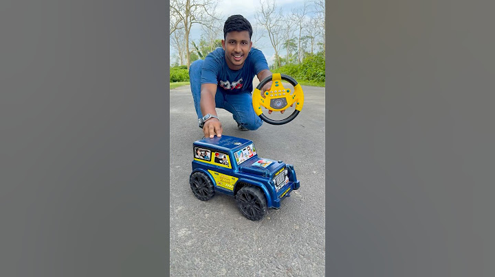 Deko bhai itna bada Thar o bhi Remote Control Nahi 🫣