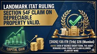 Whether assessee can claim deduction u/s 54F on the transfer of depreciable capital asset?