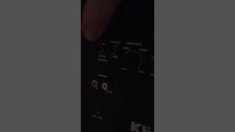 Klipsch R-SW115 amp issue