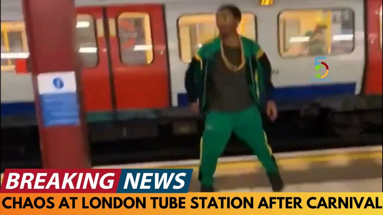 BREAKING NEWS: CHAOS AT LONDON TUBE STATION AFTER CARNIVAL
