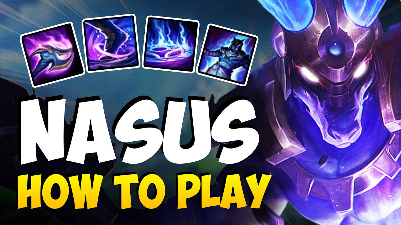How to Play NASUS TOP for Beginners | Nasus Guide Season 11 | League of Legends