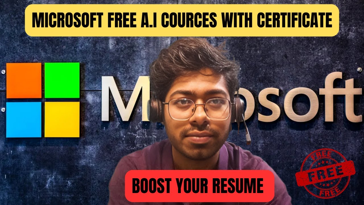 5 FREE Online Certifications Student Must do (2024) | Microsoft ...