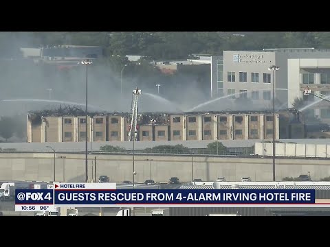 4-alarm fire destroys