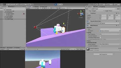 Basic Mech Moving around (Unity)