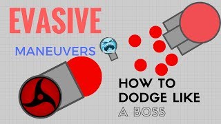 EPIC EVASIVE MANEUVERS | Avoiding bullets like a BOSS! | Diep.io FUNNY TROLLING MOMENTS