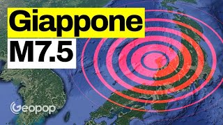 La spiegazione geologica del violento terremoto M7.5 che ha colpito il Giappone il 1 Gennaio 2024 image