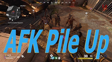 AFK Pile Up Glitch - Cold War Zombies Glitches (Firebase Z) Call of Duty Black Ops COD NEW