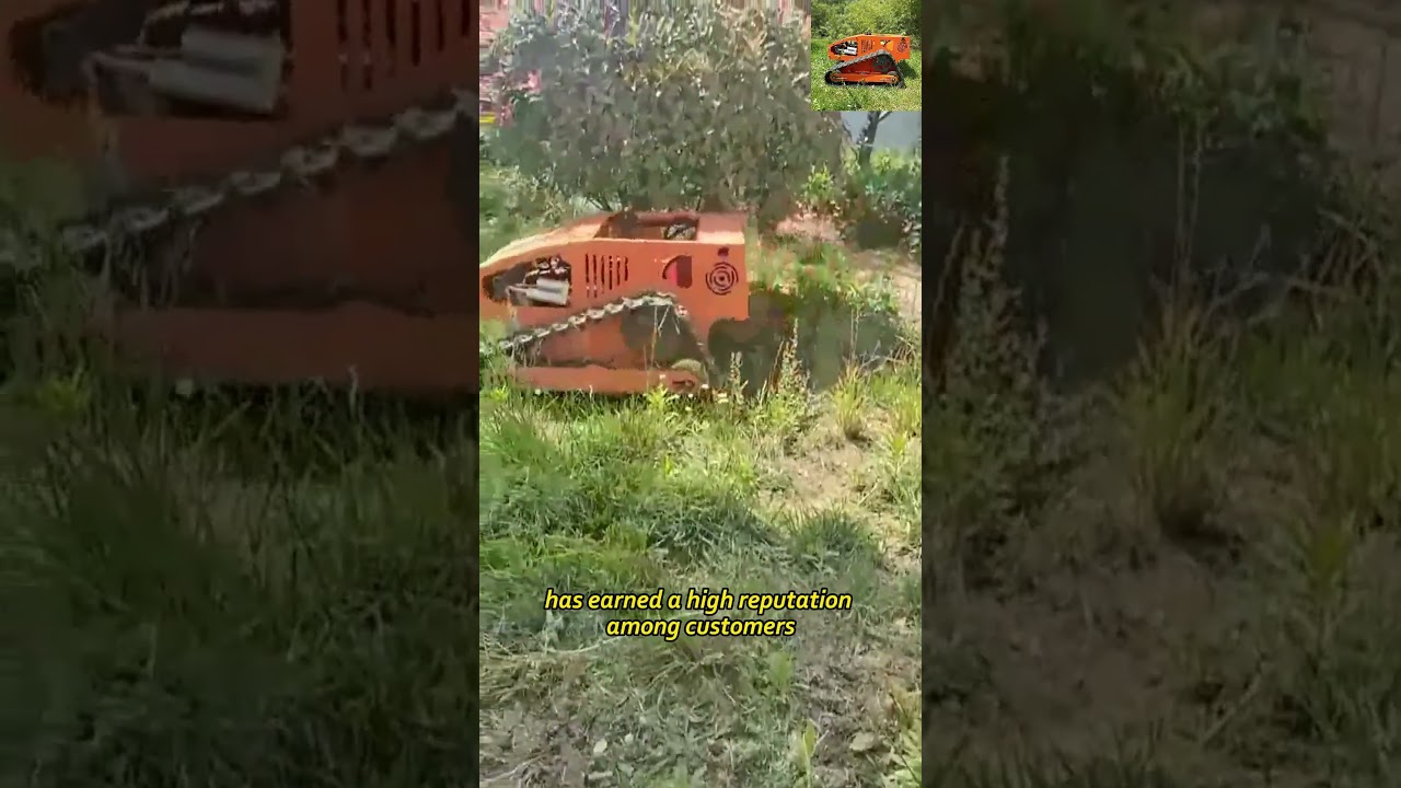 Vigorun MTSK800 RC crawler lawn cutter machine for sale made by Vigorun Tech