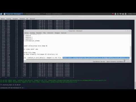 Tutorial Sqlmap (stealing credit card) by codex