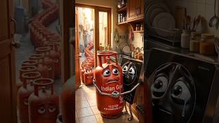 Gas cylinder ki chutti ho gyi re#cylinder #ai #ytshorts
