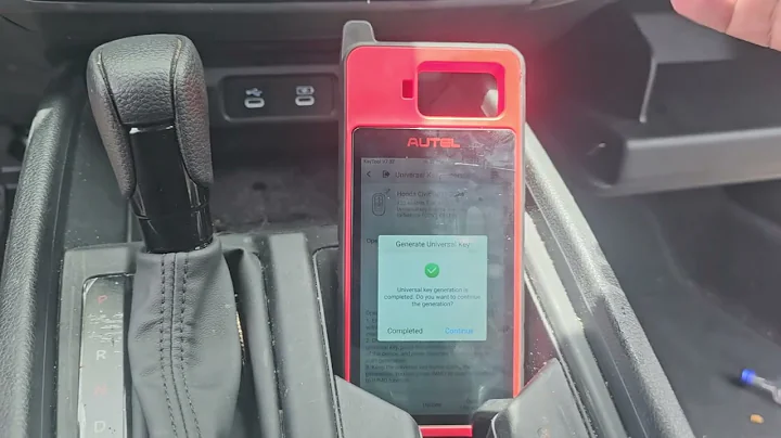 2025 Honda Accord All Keys Lost using KM100 and the Universal Smart Key