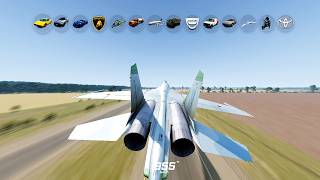 Instant 600 MPH Acceleration 🚀 Which Vehicle Can Survive ?🤔   BeamNG.Drive screenshot 4