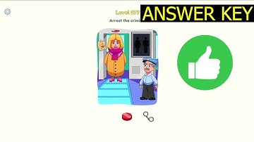 Dop 3 LEVEL 277 Arrest the criminal (ANSWER KEY) DOP 3 Displace One Part Gameplay Walkthrough