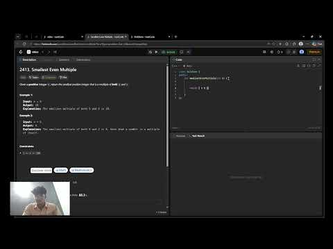 LeetCode 2413 Explained in C++ | Smallest Even Multiple | Easy Math Logic Problem