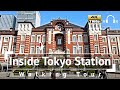 4K/Binaural Audio] Inside Tokyo Station Walking Tour - Tokyo Japan