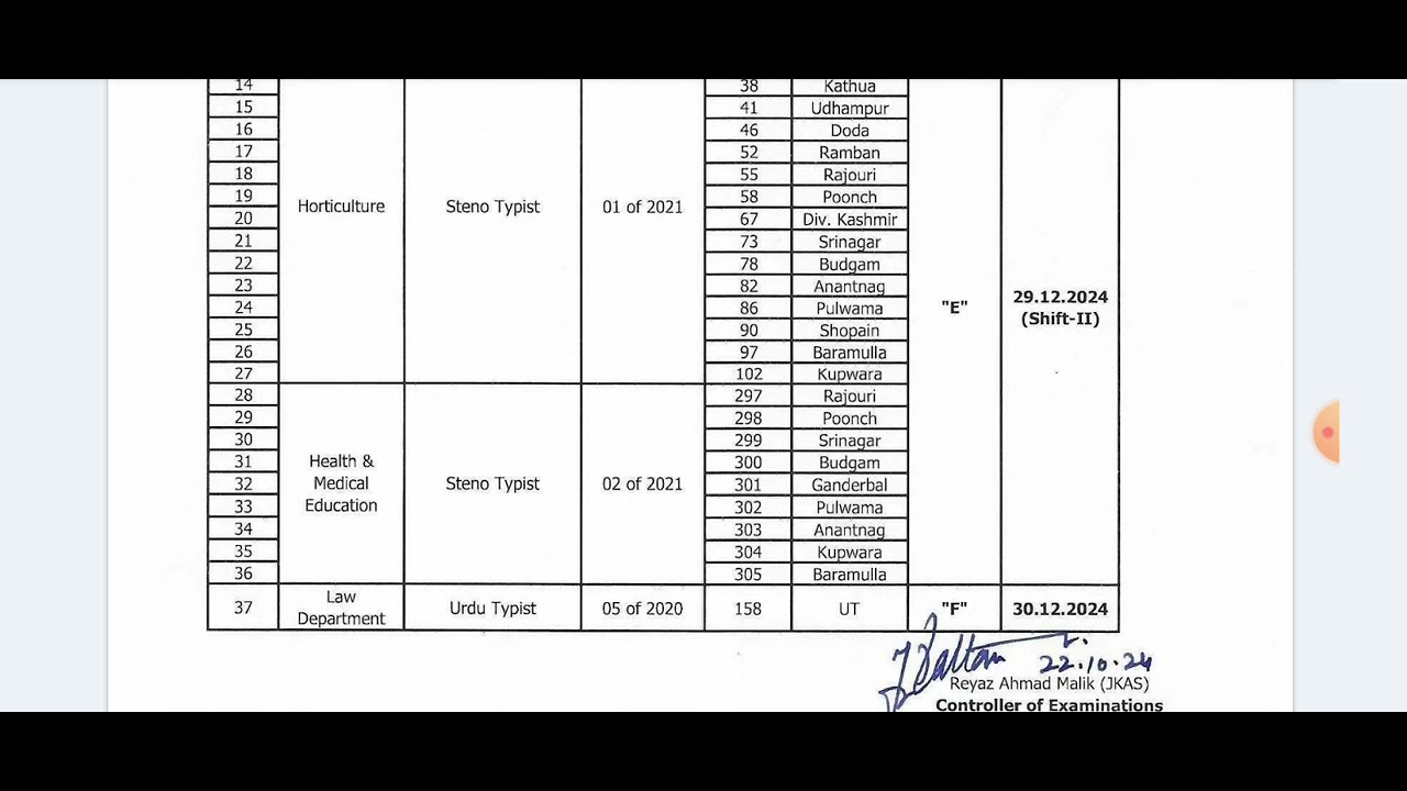 JKSSB Exam Calendar Out JKP Constable Written Date Out Boost up ur JKSSB Exam Calendar Out JKP Constable Written Date Out Boost up ur