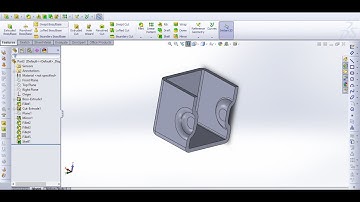 shell in solidworks  #cad