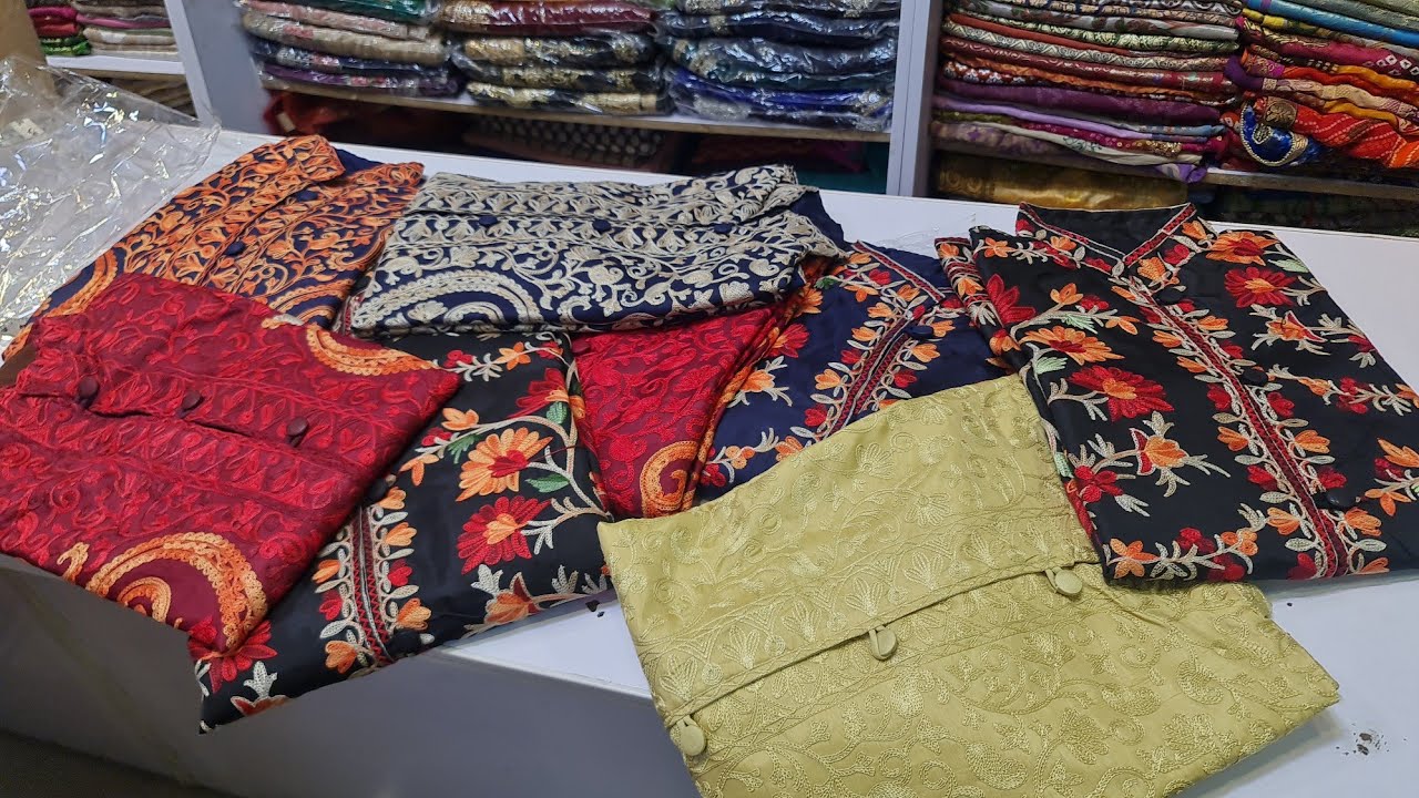 Hand embroided Short Jackets Kashmiri Jackets | Ari Embroided Jackets | Ladies Jacket | Trendy Coats