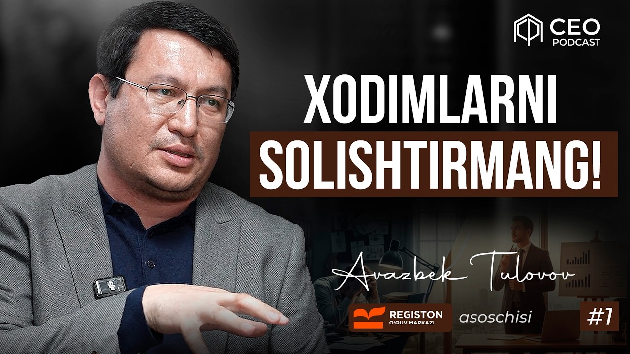 Biznesda Top xodimlarni yo'qotmaslikka harakat qilaman - Avazbek Tulovov