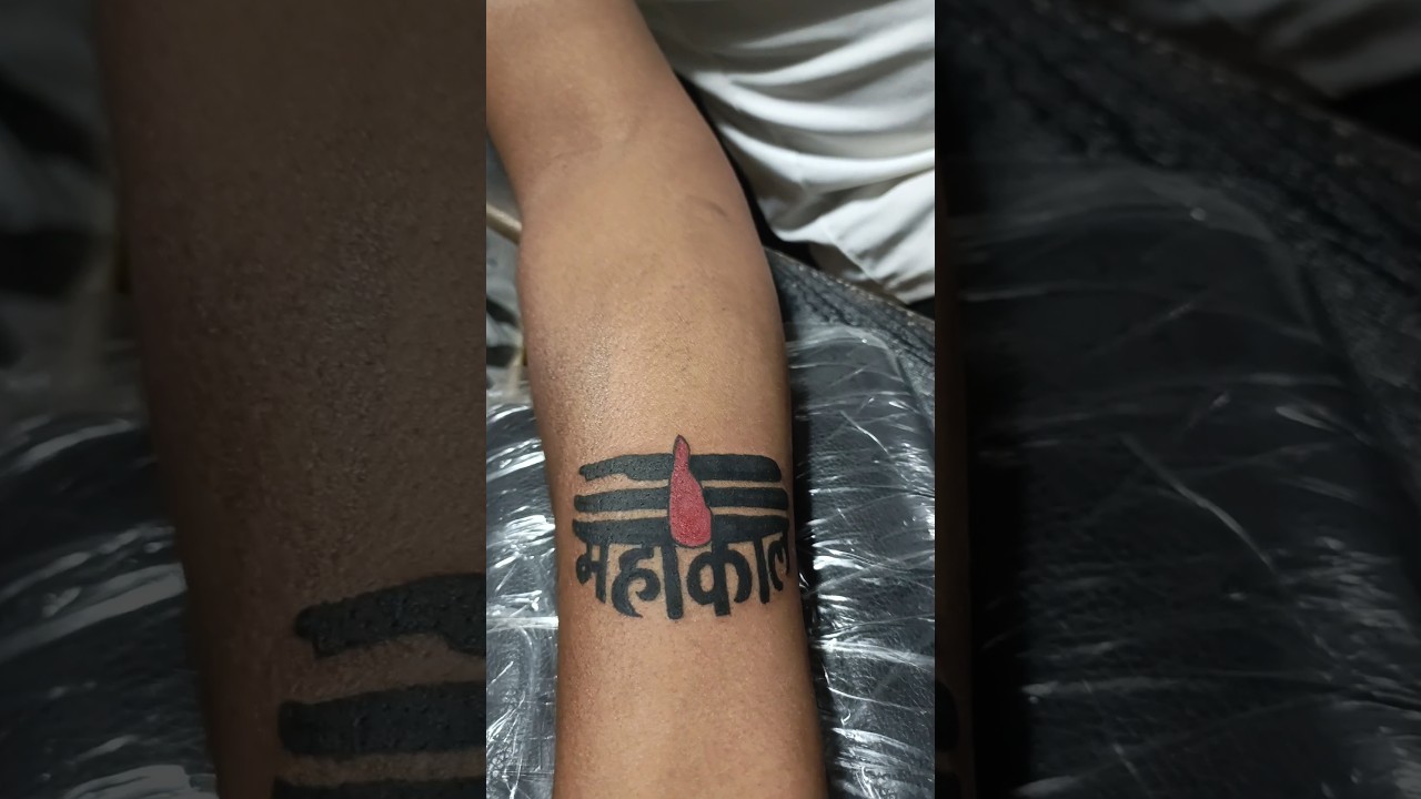 Mahakal tattoo design on hand | tattoo 