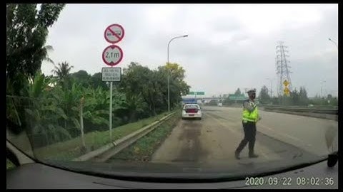 Polantas salah tilang karena pengendara pasang dashcam mobil