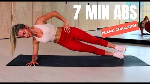 7 MINUTE AB WORKOUT | PLANK CHALLENGE | No Equipment