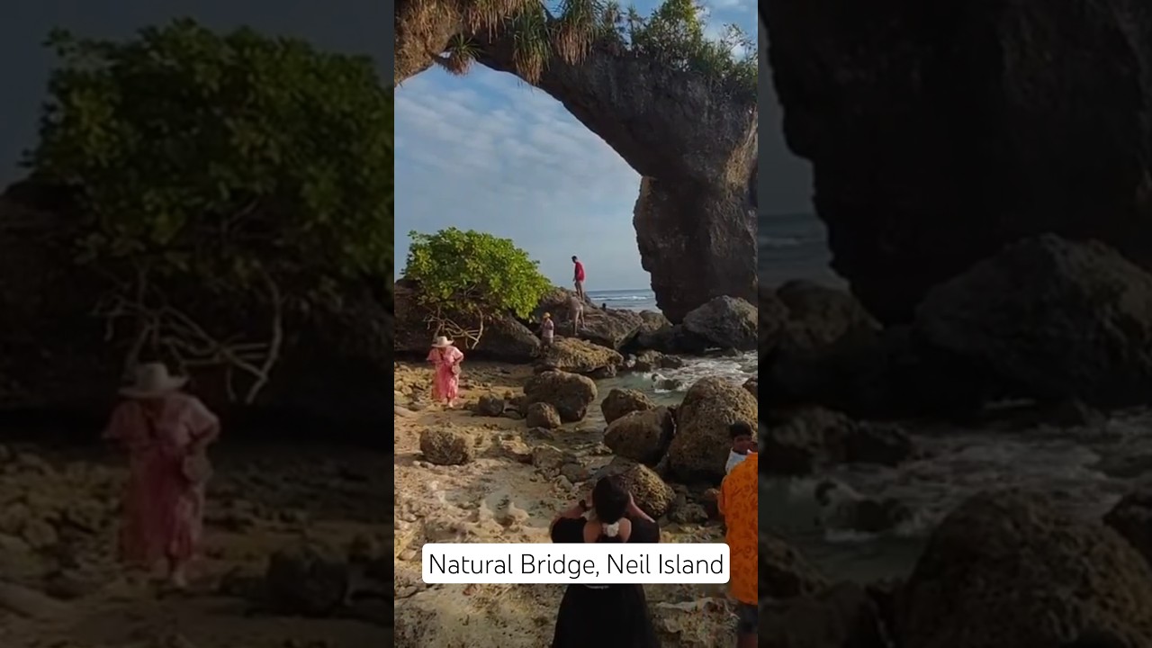 Natural Bridge, Neil Island, Andaman 